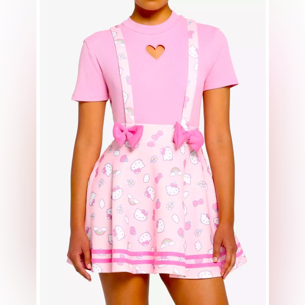 Hello Kitty Skirt with straps mini